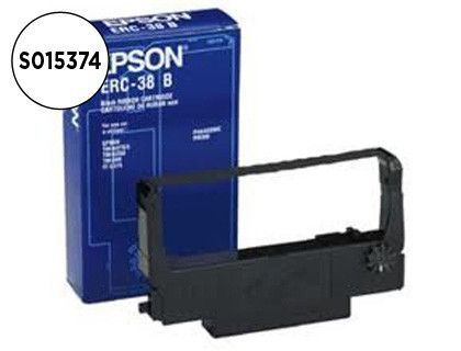Cinta para impresora Epson original ERC-38 nylon negro S015374