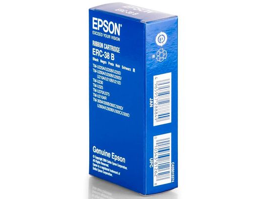 Cinta para impresora Epson original ERC-38 nylon negro S015374