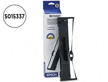 Cinta para impresora Epson original nylon negro S015021