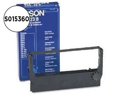 Cinta para impresora Epson original nylon negro S015360