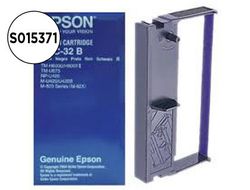 Cinta para impresora Epson original nylon negro S015371