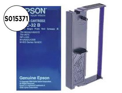 Cinta para impresora Epson original nylon negro S015371