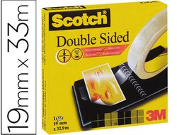Cinta Scotch doble cara 665 sin film protector