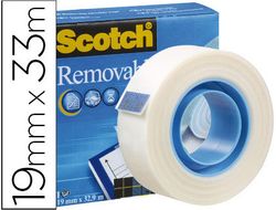 Cinta Scotch Magic 811 invisible 19mm x 33m