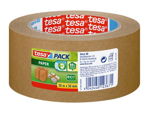 Cinta Tesa papel Kraft alta adhesividad