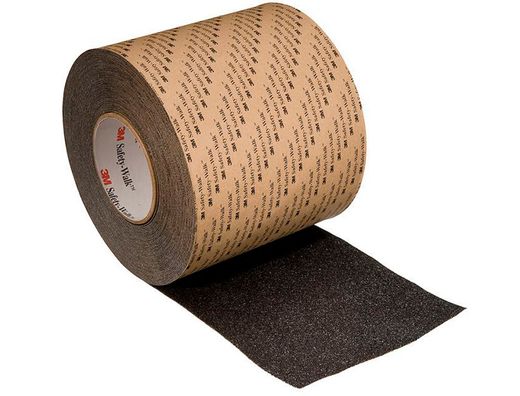 Cintas Antideslizantes Soporte de Vinilo Adhesivo +Abrasivo 18Mx50Mm