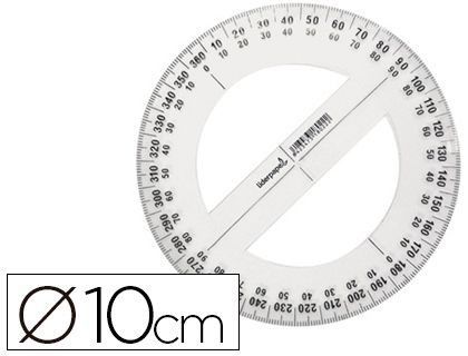 Circulo Plastico Liderpapel -10 Cm