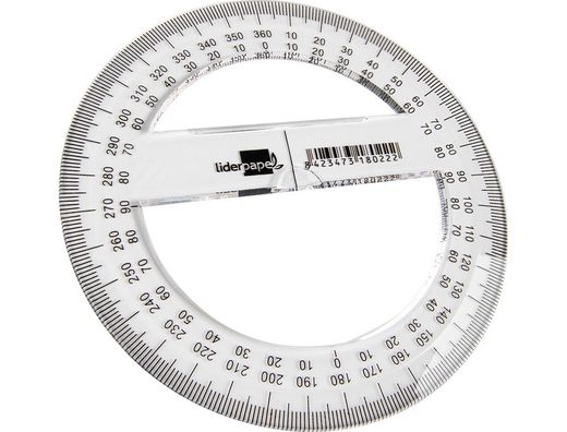 Circulo Plastico Liderpapel -10 Cm
