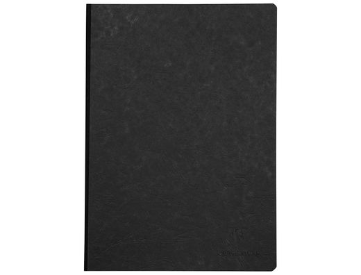 CLAIREFONTAINE Cuaderno Age Bag 96h A5 Liso Negro 795401C