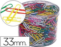 Clips Colores Bote de 1000 -Bote de 1000