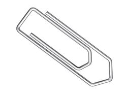 Clips Niquelados Q-Connect 32 mm Caja de 1000 Unidades