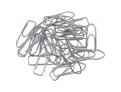 Clips niquelados q-connect n 1 picos 20 mm punta caja de 100 unidades