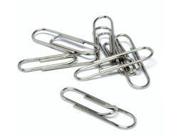 Clips Niquelados Q-Connect Nº3 43 mm Caja de 100