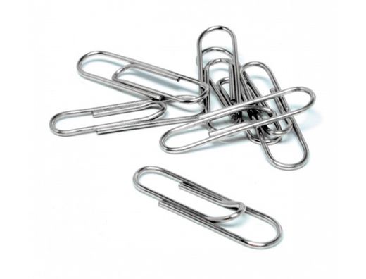 Clips zinc q-connect n 4 labiados 50 mm caja de 100 unidades
