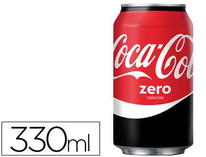 Coca cola zero lata 33 cl.