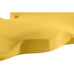 Cojín de asiento Active Ergo Cosy, amarillo