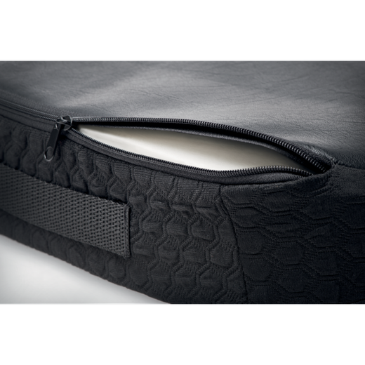 Cojín Kensington de gel frío y viscoelástica negro