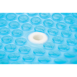 Cojín Kensington de gel frío y viscoelástica negro