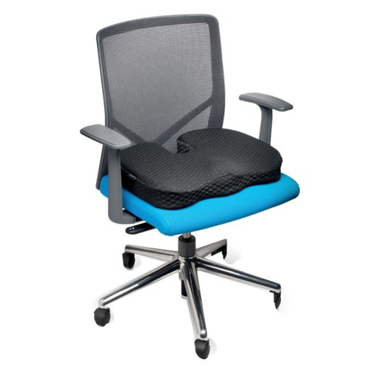 Cojín Kensington de gel frío y viscoelástica negro