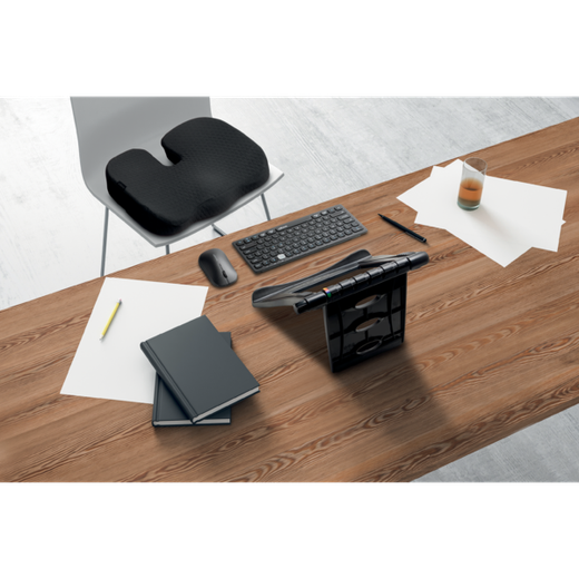 Cojín Kensington de gel frío y viscoelástica negro