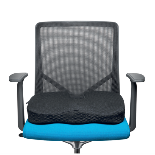 Cojín Kensington de gel frío y viscoelástica negro