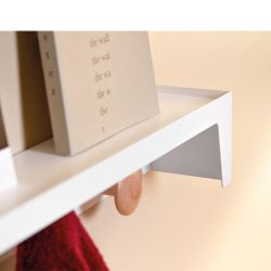 Colgador perchero de madera Bergamo 70x10x10 cm