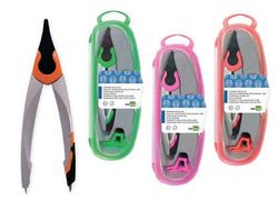 Compas liderpapel adaptador universal y minas colores surtidos