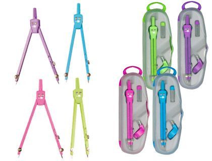 Compas Liderpapel Articulado con Adaptador Universal Color