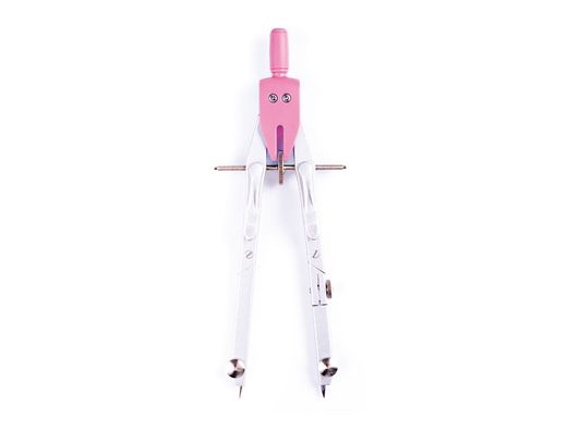 Compas Liderpapel con Adapatador Alargadera y Mango Extra Soft Expositor de 16 Estuches 2 Modelos