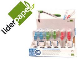 Compas Liderpapel con Protector de Punta -Colores Surtidos