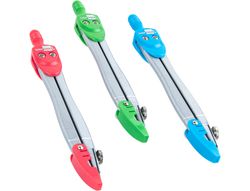 Compas Liderpapel con Protector de Punta -Colores Surtidos