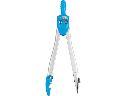 Compas Liderpapel con Protector de Punta -Colores Surtidos