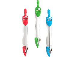 Compas Liderpapel con Protector de Punta -Colores Surtidos