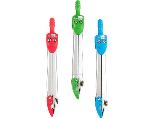 Compas Liderpapel con Protector de Punta -Colores Surtidos