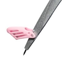 Compas liderpapel lock device con adaptador universal y tubo de minas color rosa claro