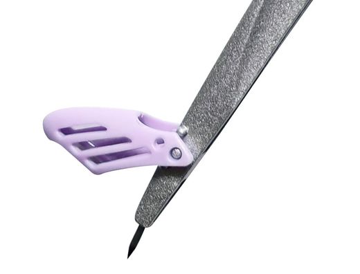 Compas liderpapel lock device con adaptador universal y tubo de minas color violeta