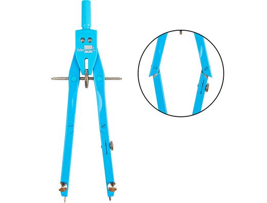 Compas Liderpapel Micrometrico con Adaptador Color