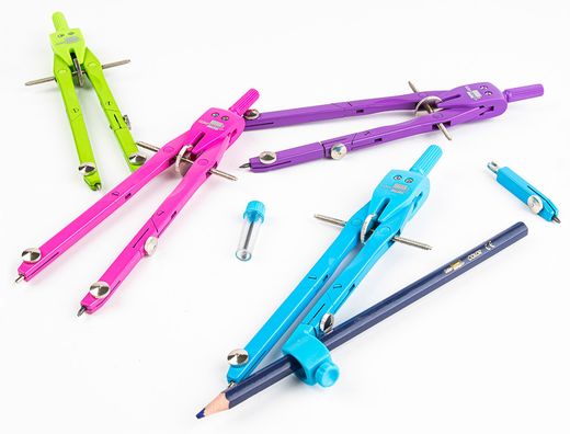 Compas Liderpapel Micrometrico con Adaptador Color