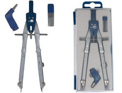 Compas Liderpapel Micrometrico con Bigotera Rapida y Adaptador