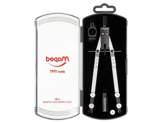 Compas maped tecnico con bigotera con alargador 5 piezas