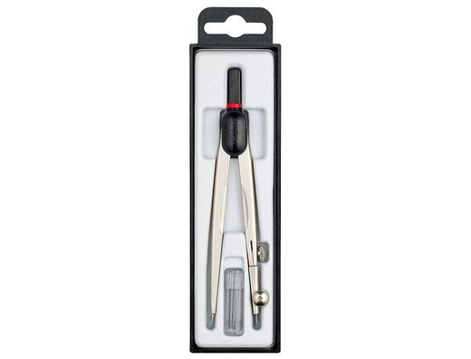 Compas rotring compact universal ajuste rapido radio 13 cm circunferencia 32 cm