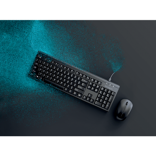 Conjunto de ratón y teclado Kensington KM270 EQ inalámbrico, negro