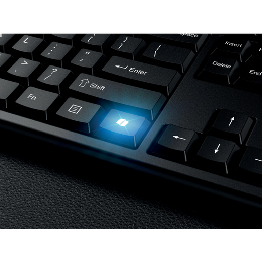 Conjunto de ratón y teclado Kensington KM270 EQ inalámbrico, negro