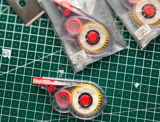 Corrector Q-Connect Cinta Blanco 5 mm X 8 Mt