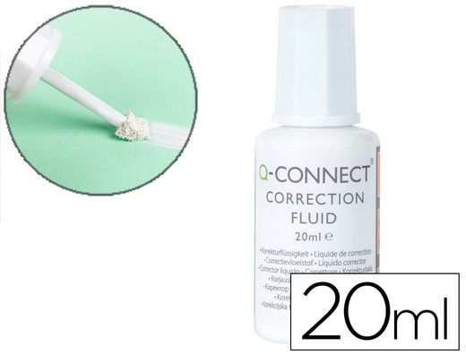 Corrector q-connect frasco 20ml aplicador espuma
