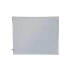 Cortina Enrollable 180 cm Ancho  x  140 cm Alto - Color Antracita Bronce Con Mecanico Beige