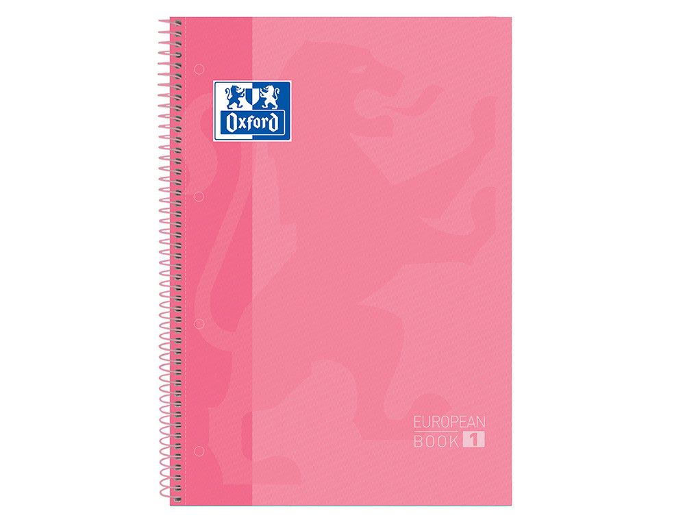 Cuaderno 80h A4 Cuadricula 5x5 Rosa 400040984