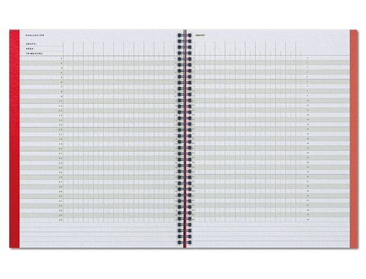 Cuaderno aula planner additio din A4 160 paginas plan anual y mensual con programacion y evaluacion