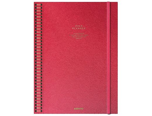 Cuaderno aula planner additio din A4 160 paginas plan anual y mensual con programacion y evaluacion