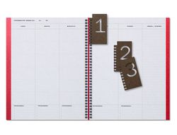 Cuaderno aula planner additio din A4 160 paginas plan anual y mensual con programacion y evaluacion